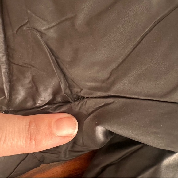 Mackage Black down jacket zip off sleeves convert to vest medium coat - Picture 10 of 12